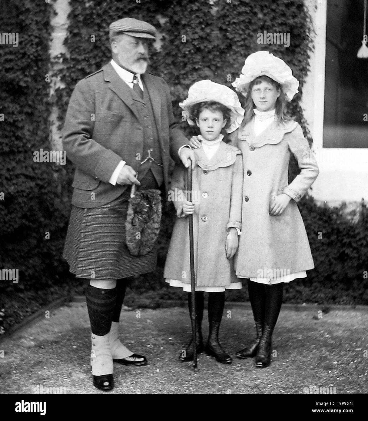 Edward VII. Stockfoto