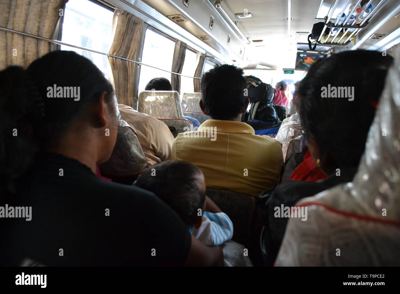 Öffentliche Verkehrsmittel Sri Lanka Stockfoto