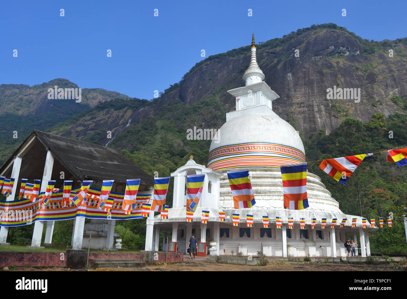 Stupa in Sri Lanka Stockfoto