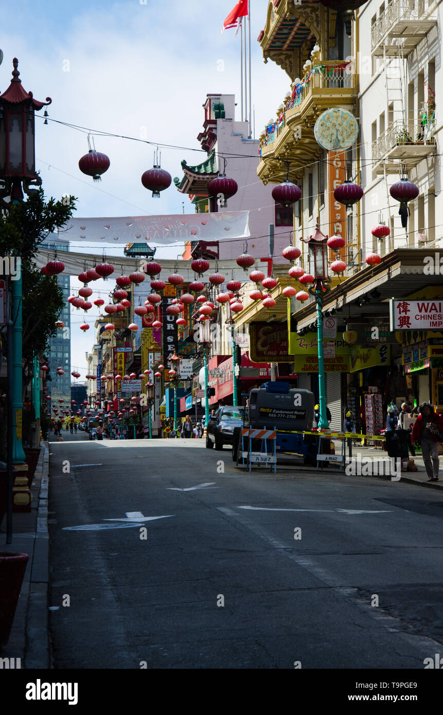 China Town in San Francisco Stockfoto