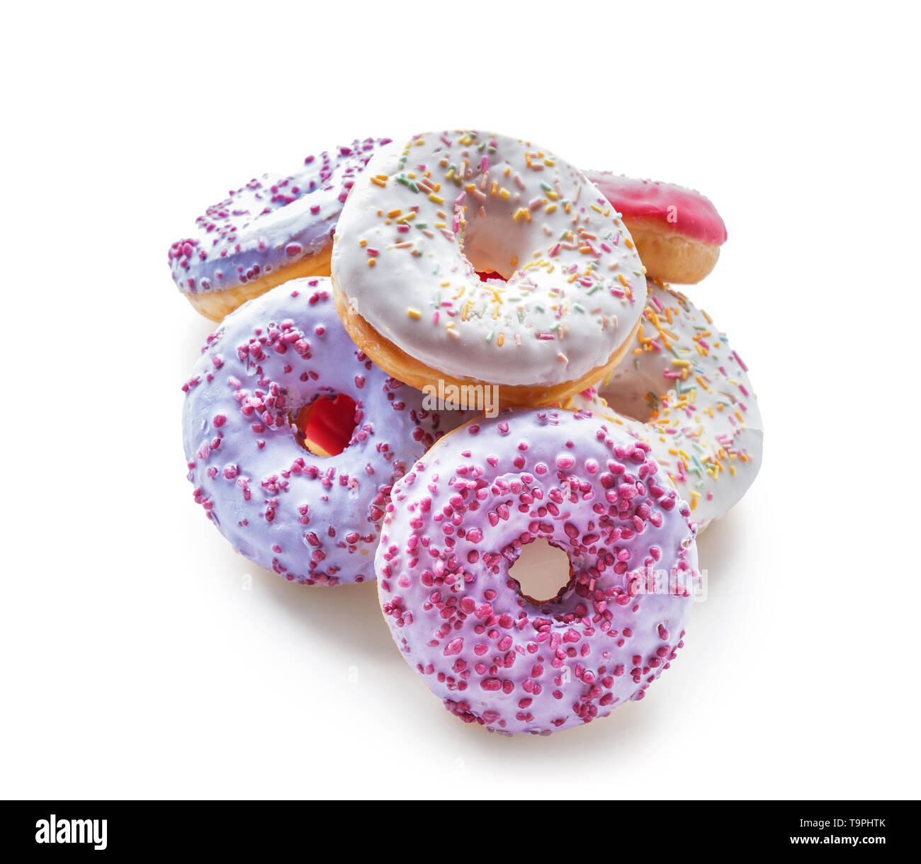 Haufen von donuts -Fotos und -Bildmaterial in hoher Auflösung – Alamy