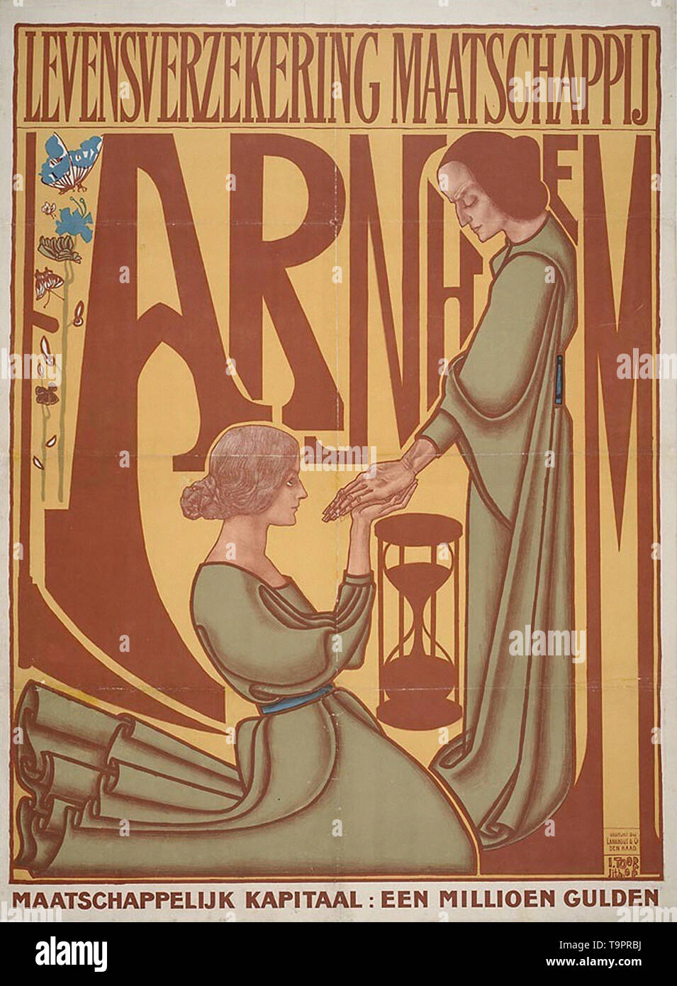 Jan Toorop - Arnhem life insurance company c 1904 Stockfoto