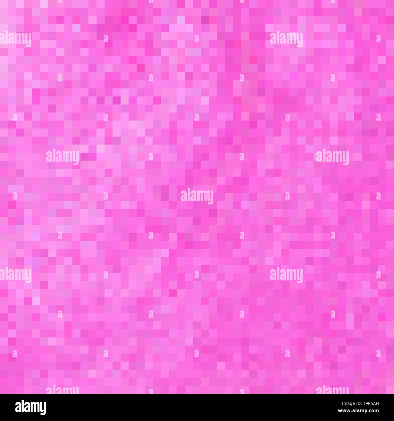 Pixel Art Hintergrund. Vector Illustration. Abstrakte Muster mit quadratischen Pixeln. Mosaik Hintergrund Stock Vektor