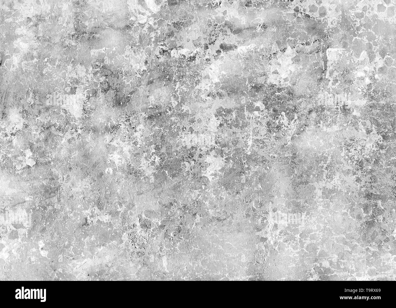 Grunge abstrakt Hintergrund. Die Textur aus Stein und Marmor. Textur mit Kratzern, Punkte und Linien. Schwarzweiß-Muster. Stockfoto