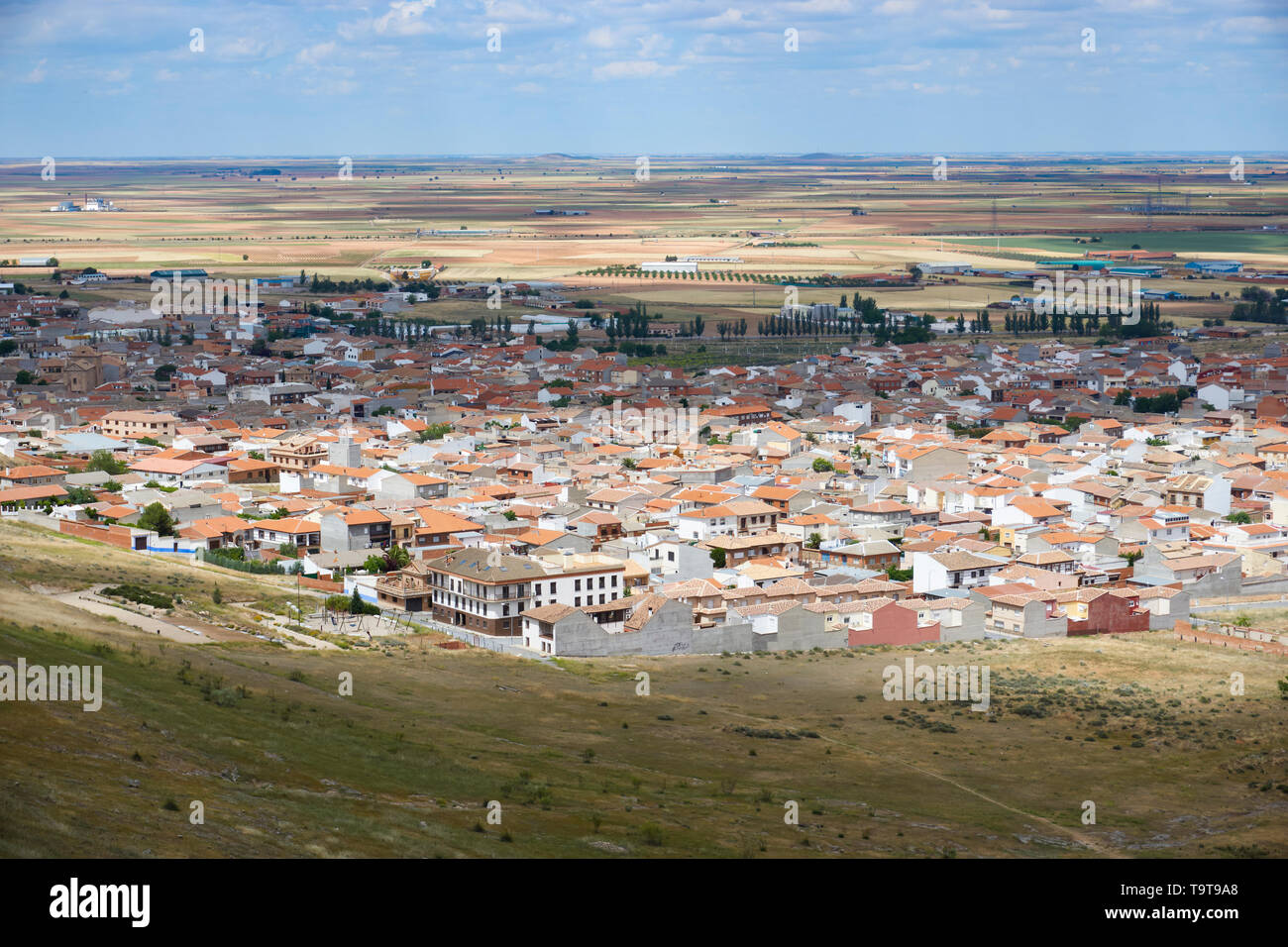 Consuegra, spanische Gemeinde in der Provinz Toledo, Spanien Stockfoto