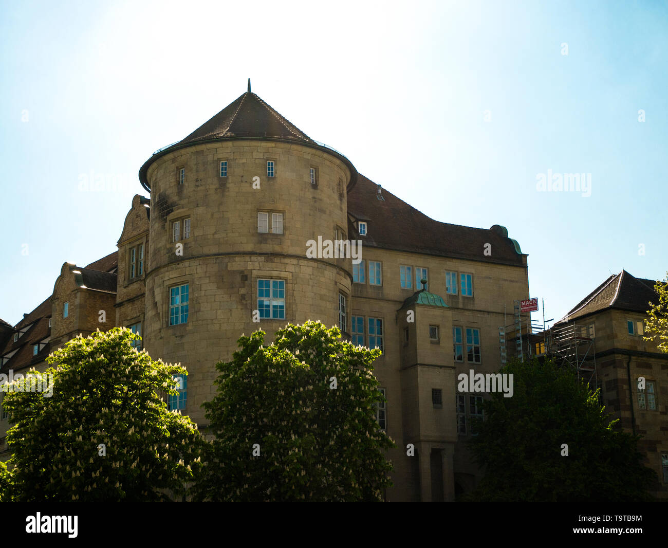 Altes Schloss Stuttgart Stockfoto