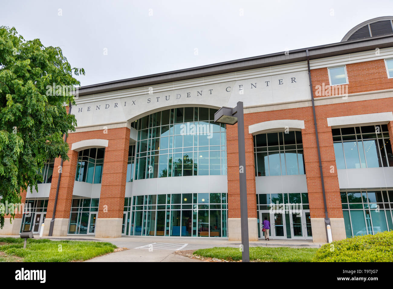 CLEMSON, SC, USA - Mai 3: Hendrix Student Center an der Clemson Universität am 3. Mai 2019 in Clemson, South Carolina. Stockfoto