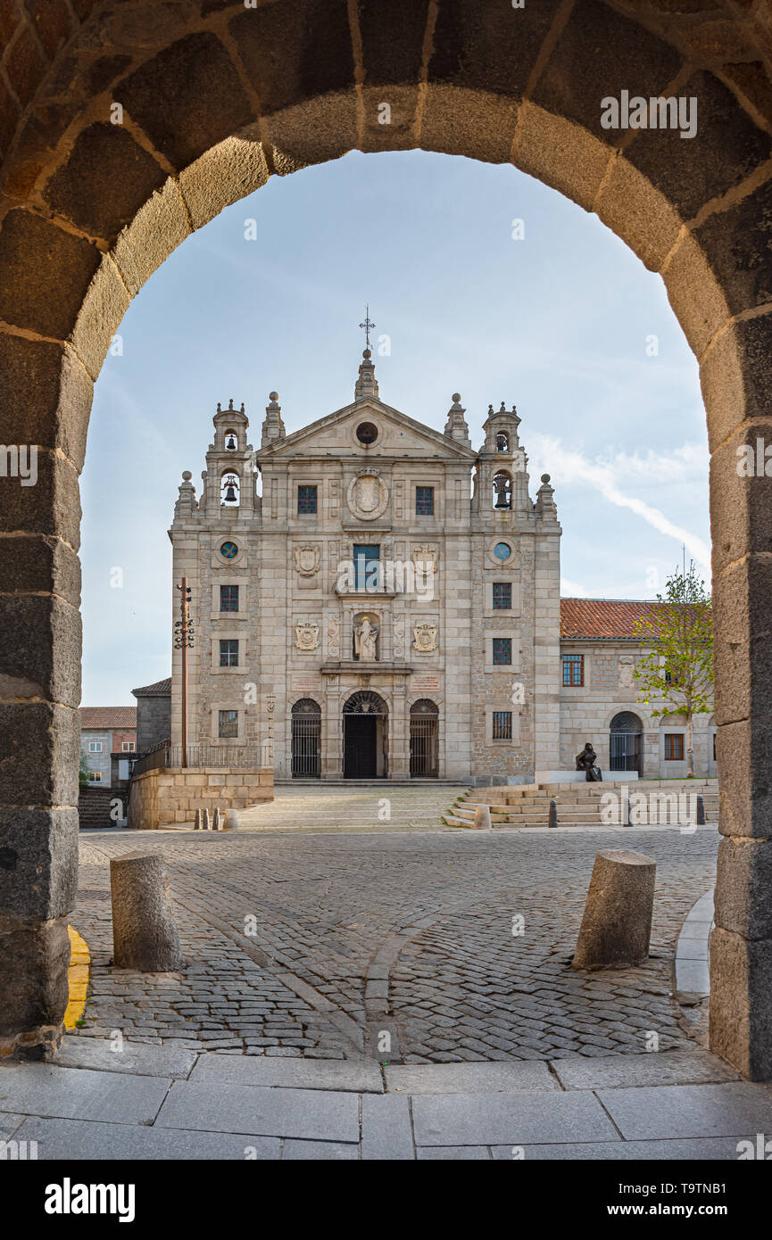 Kloster von Santa Teresa in Ávila, Kastilien-León, Spanien Stockfoto