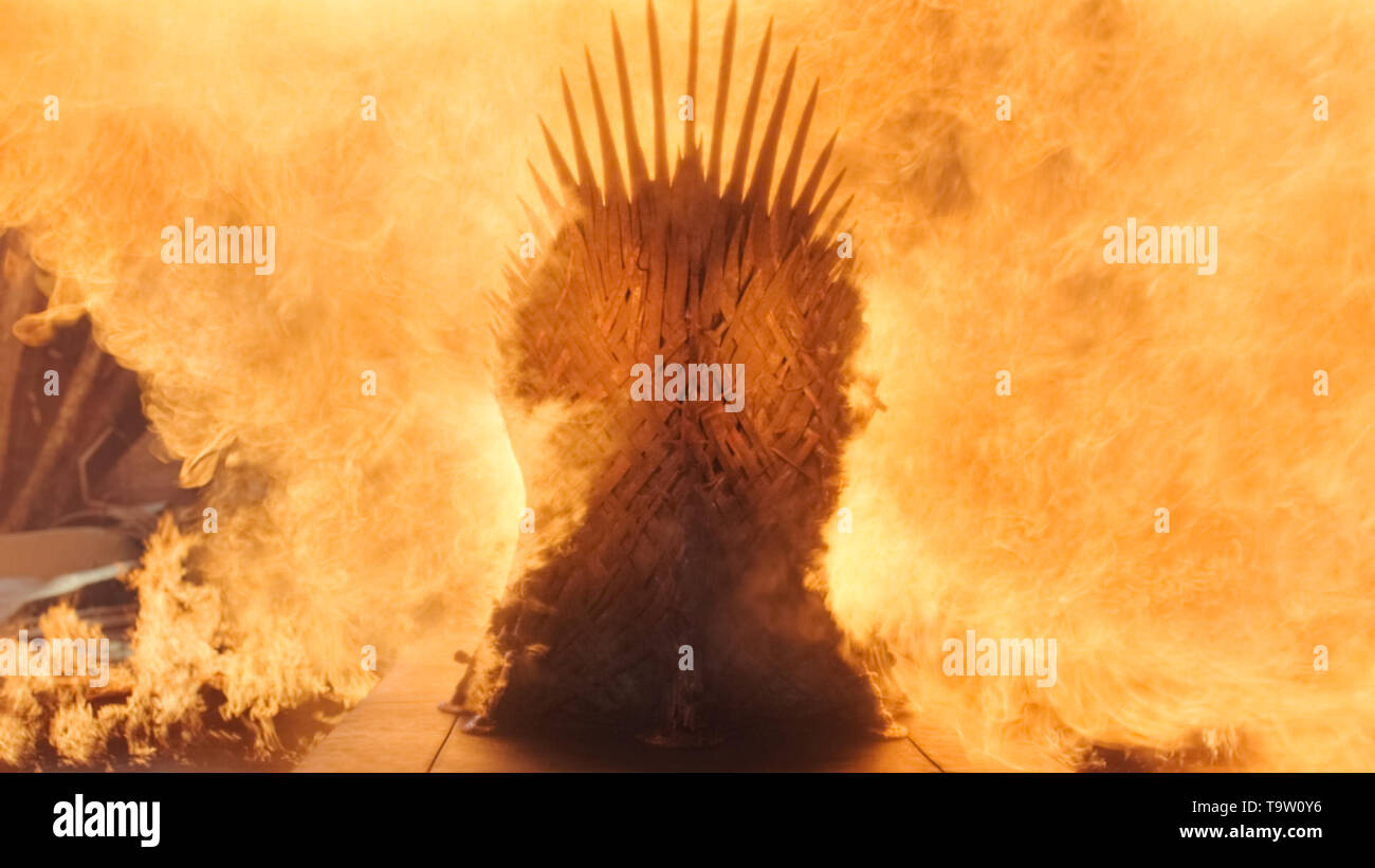 Szene noch, 'Game of Thrones' Saison 8 (2019) Episode 6. Foto: HBO/PictureLux Stockfoto