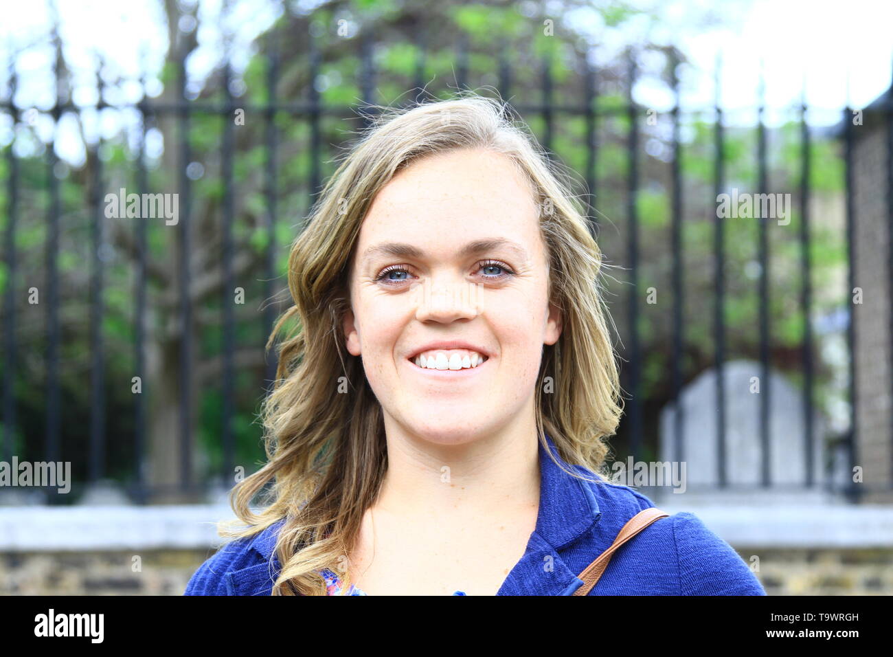 Ellie Simmonds OBE bei der RHS Chelsea Flower Show am 20. Mai 2019. Russell Moore Portfolio-Seite. Stockfoto