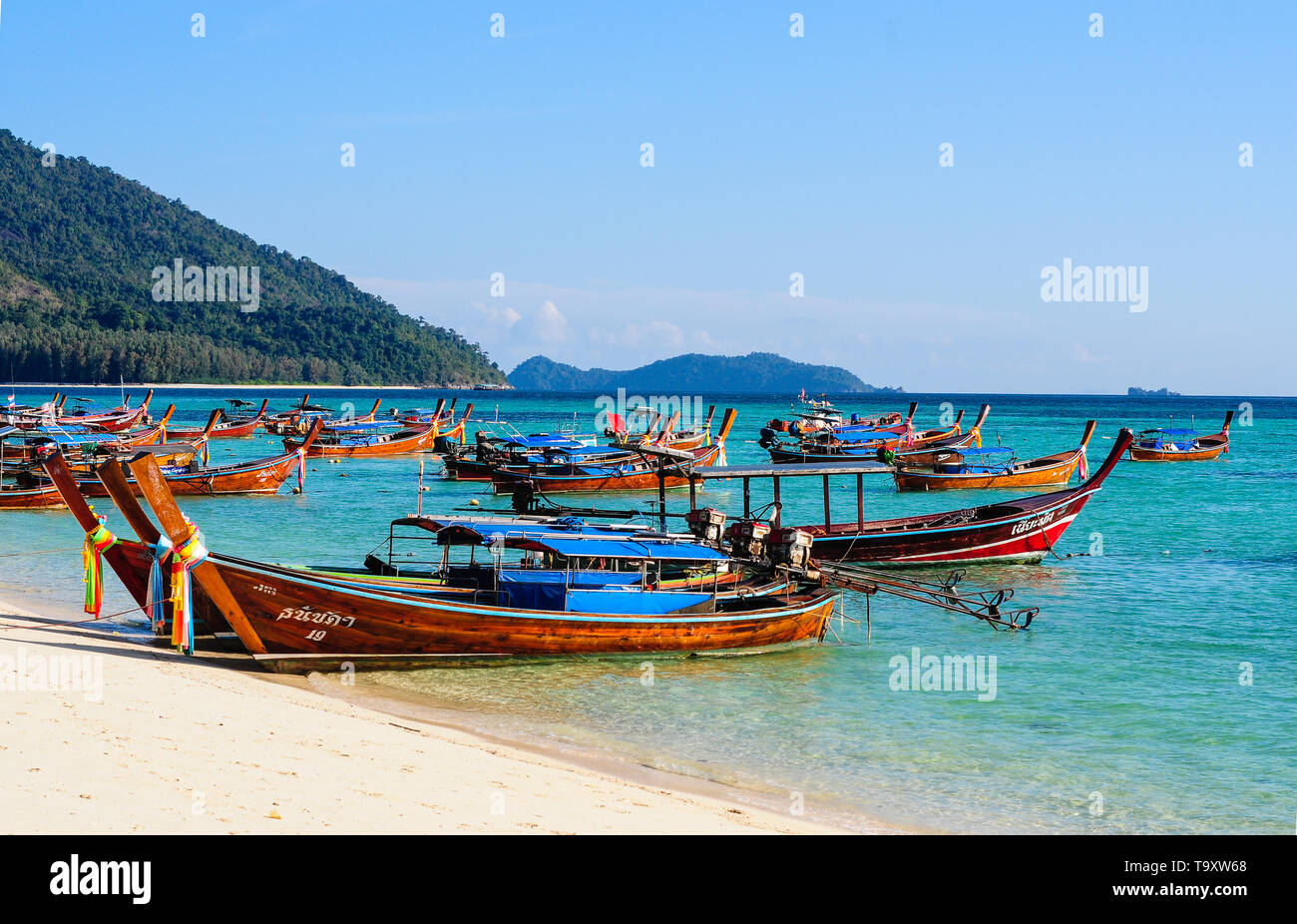 Koh Lipe, Koh Lipe Island, Thailand, Sunrise Beach, November 2018. Stockfoto
