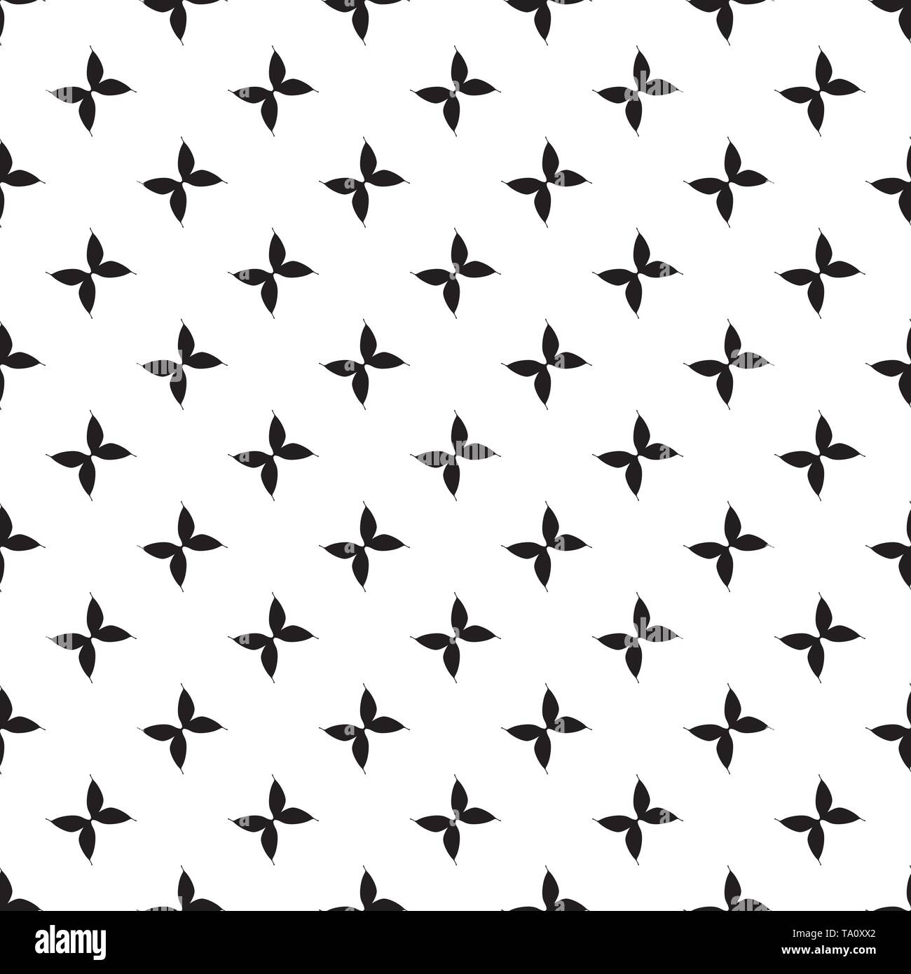 Vektor monochrom weißen Hintergrund mit diagonal überquert. Nahtlose Textur Stock Vektor