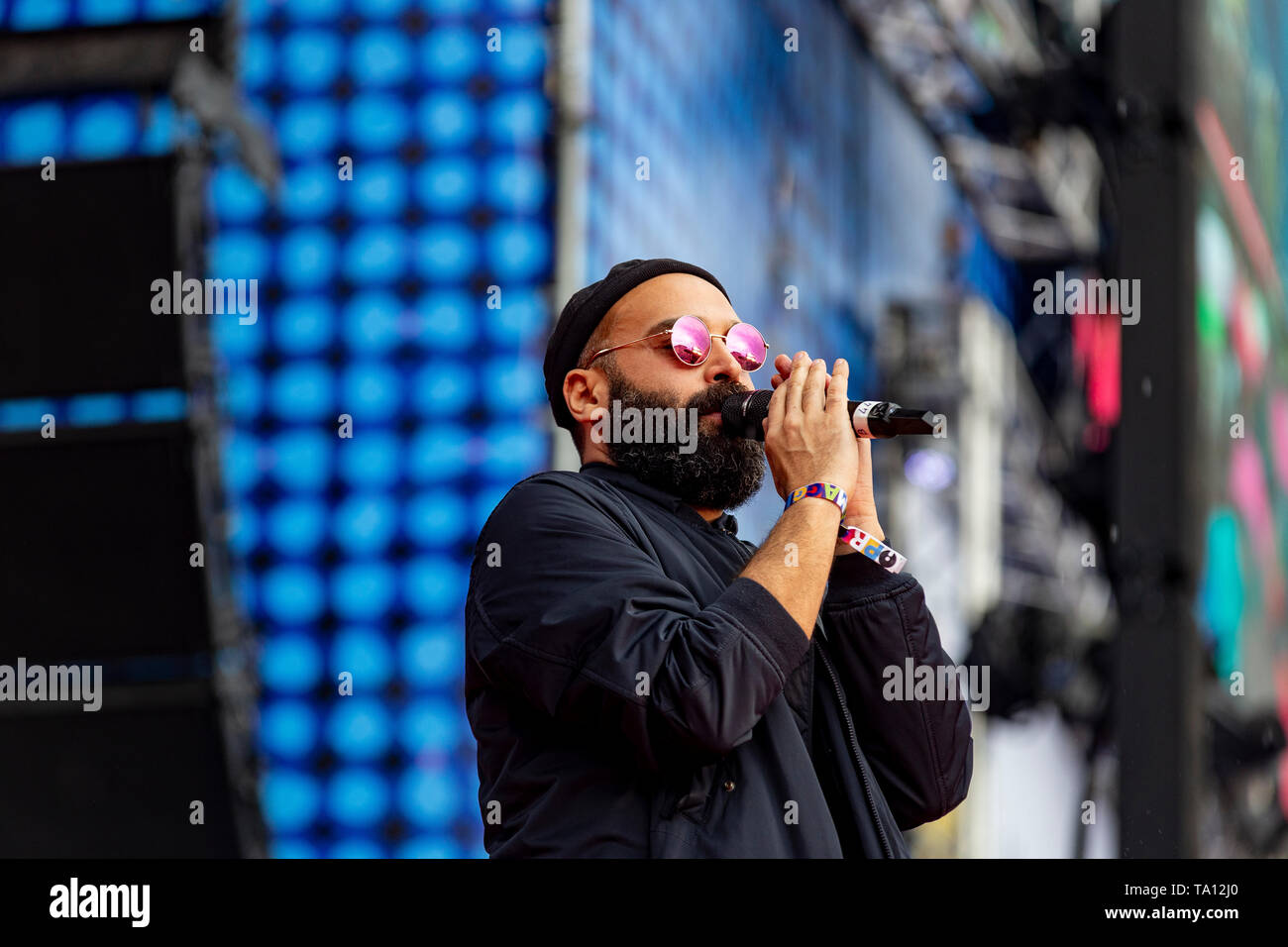 Rom, Italien, 1. Mai 2019 Lemandorle live beim Konzert Primo Maggio Roma © Andrea Ripamonti/Alamy Stockfoto