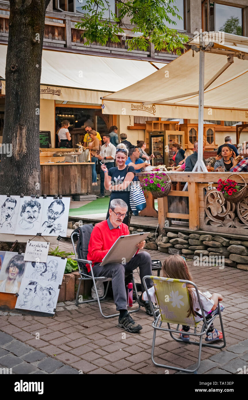 Zakopane, Kleinpolen, Polen Stockfoto