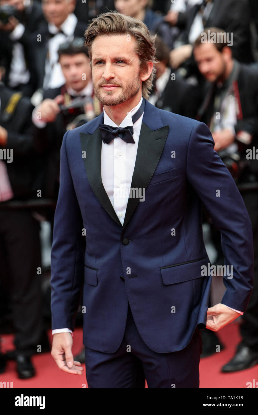 Cannes, Frankreich. 21 Mai, 2019. Philippe Lacheau kommt zur Premiere von 'ES WAR EINMAL. IN HOLYWOOD' während der 2019 Cannes Film Festival am 21.Mai 2019 im Palais des Festivals in Cannes, Frankreich. (Credit: Lyvans Boolaky/Image Space/Medien Punch)/Alamy leben Nachrichten Stockfoto