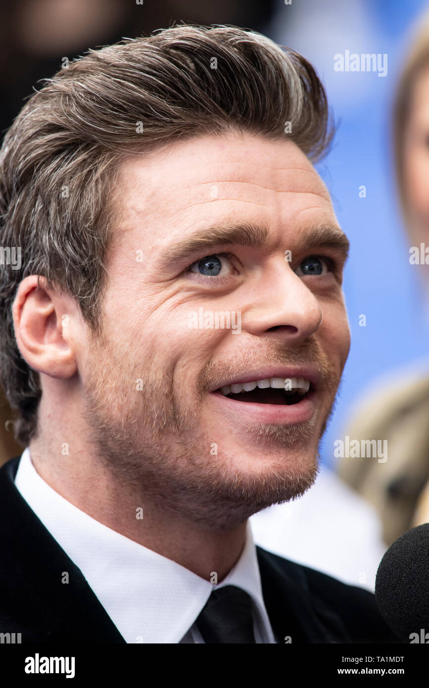 Richard Madden besucht die "Rocketman" UK Premiere im Odeon am Leicester Square. Stockfoto