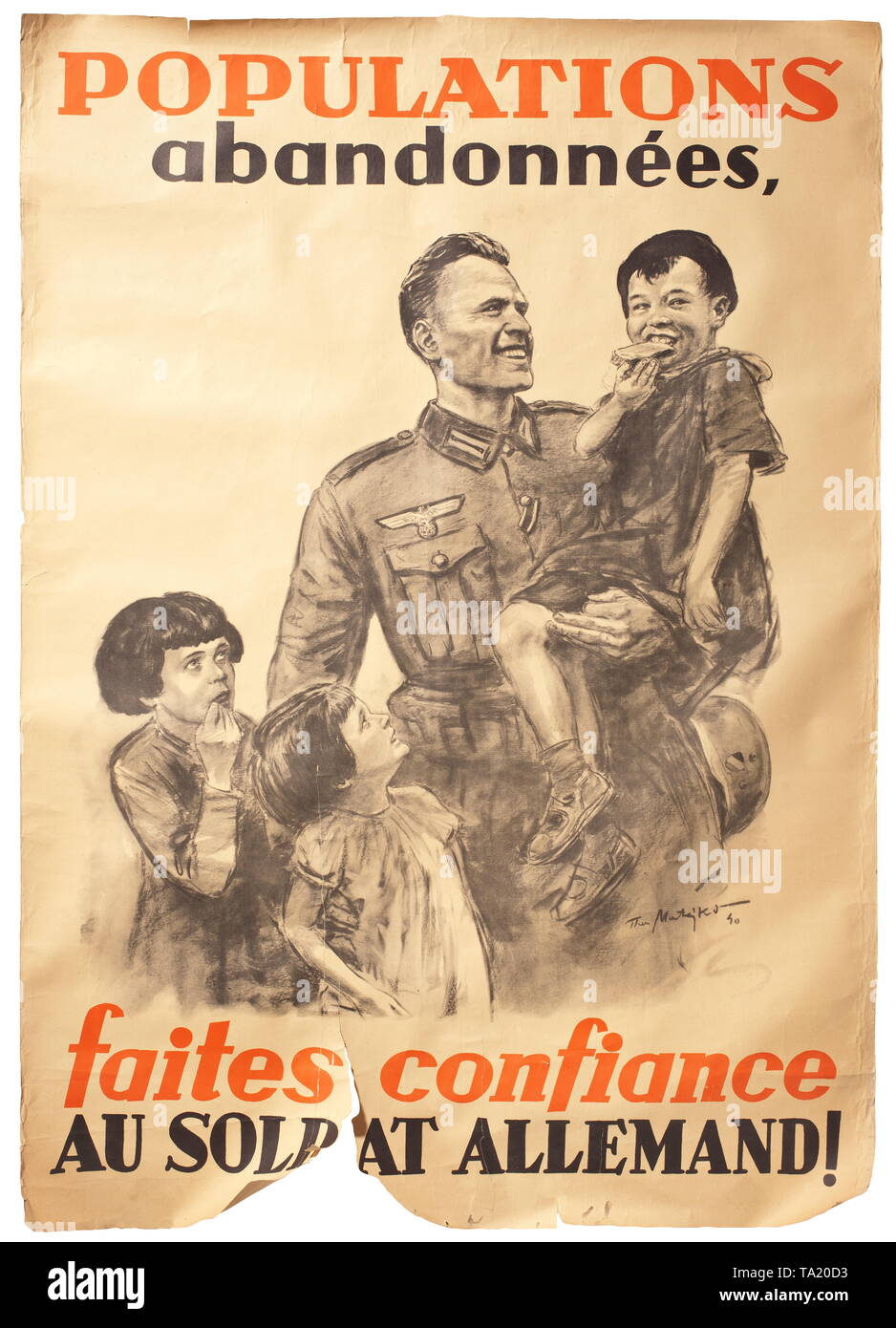 Propagandaplakat 1940 -Fotos und -Bildmaterial in hoher Auflösung – Alamy