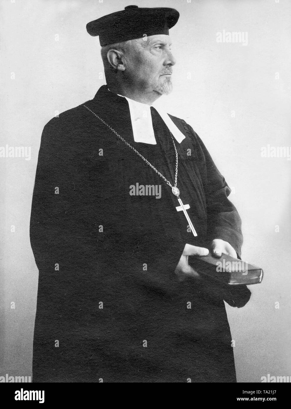 Portrait von Dr. Theophil Wurm, Bischof von Wuerttemberg Stockfoto