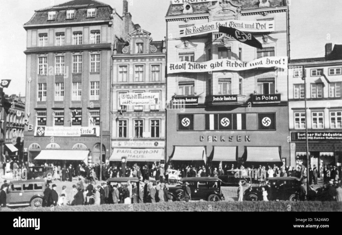 Deutsche wahl in den 1930er jahren Fotos und Bildmaterial in hoher