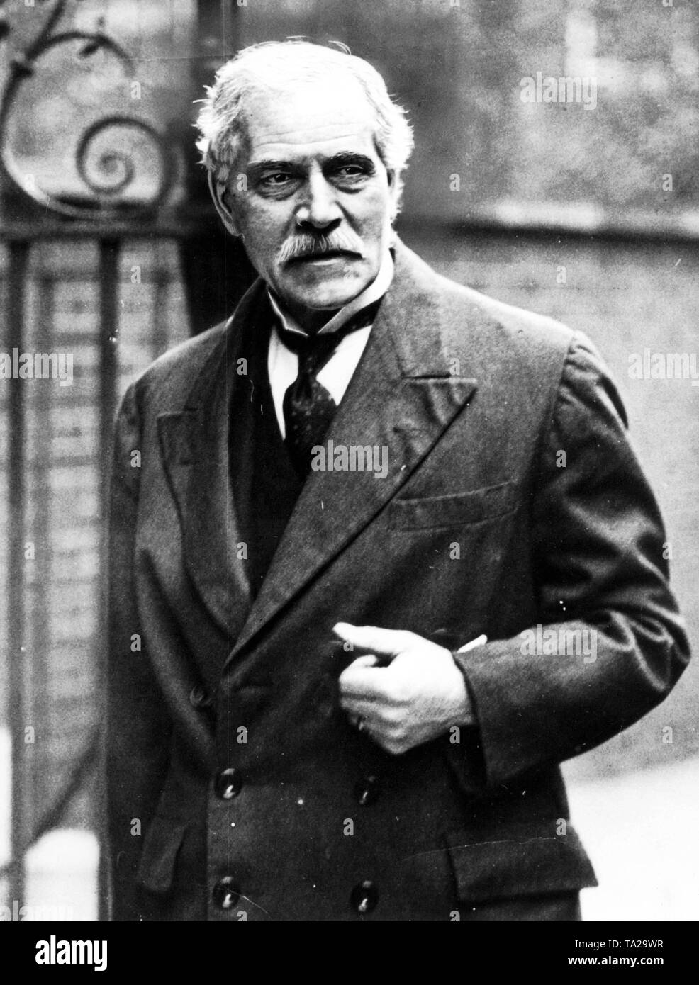 James Ramsay MacDonald (1866-1937), britischer Politiker und Mitbegründer der Labour Party. Er war Premierminister von Großbritannien 1924 und zwischen 1929 und 1935. Stockfoto