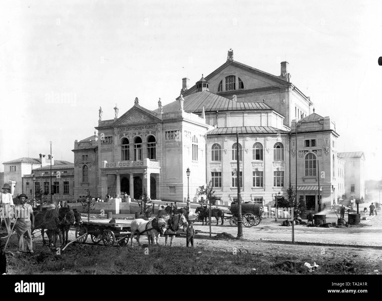 Der Prinz Regent Theater in München vor 1914. Stockfoto