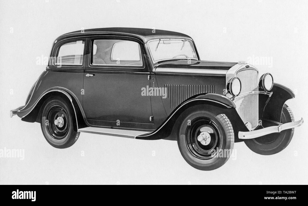 Opel 1,2 Liter Regent sedan. Stockfoto