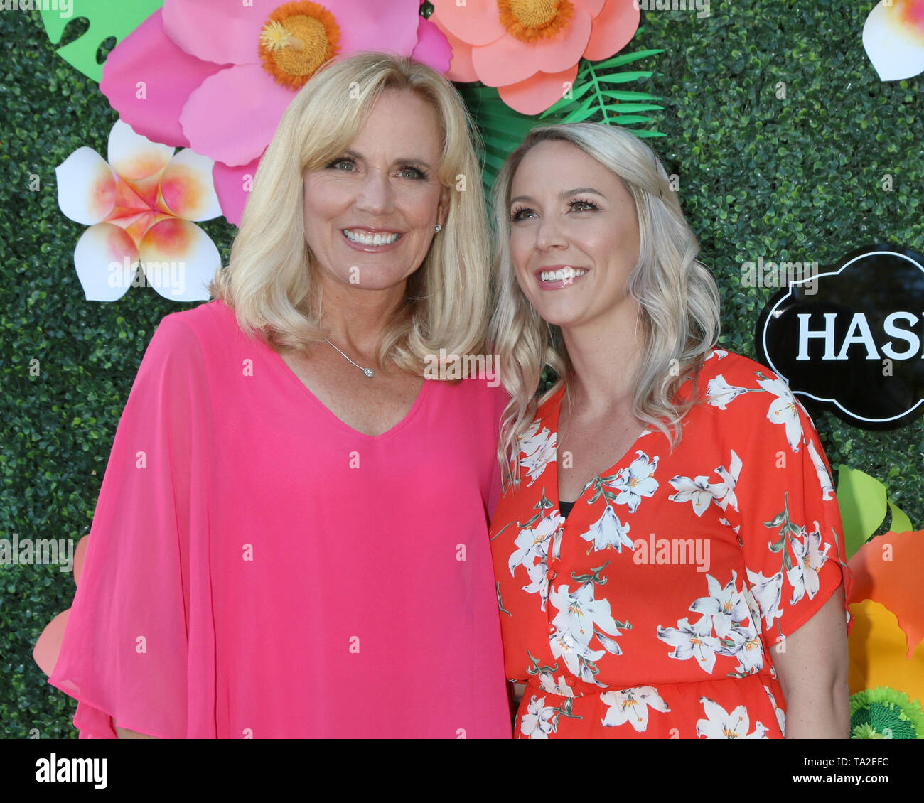 Mai 20, 2019 - Westwood, CA, USA - LOS ANGELES - 20. Mai: Donna Martin, Ryan O'Connor an der Lebenszeit TV Sommer Luau im W Hotel am 20. Mai 2019 in Westwood, CA (Credit Bild: © Kay Blake/ZUMA Draht) Stockfoto