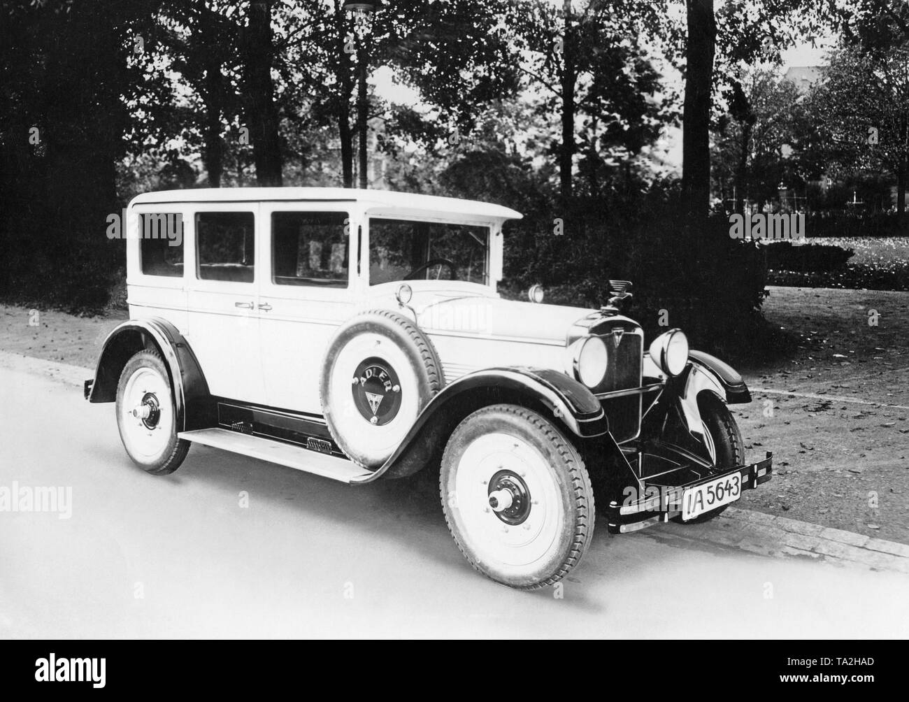 Adler Standard 6 12/50 hp Limousine (Saloon). Stockfoto