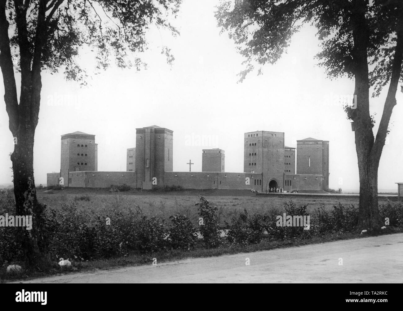 Die tannenberg Memorial in der Nähe der Ostpreußischen Hohenstein vor