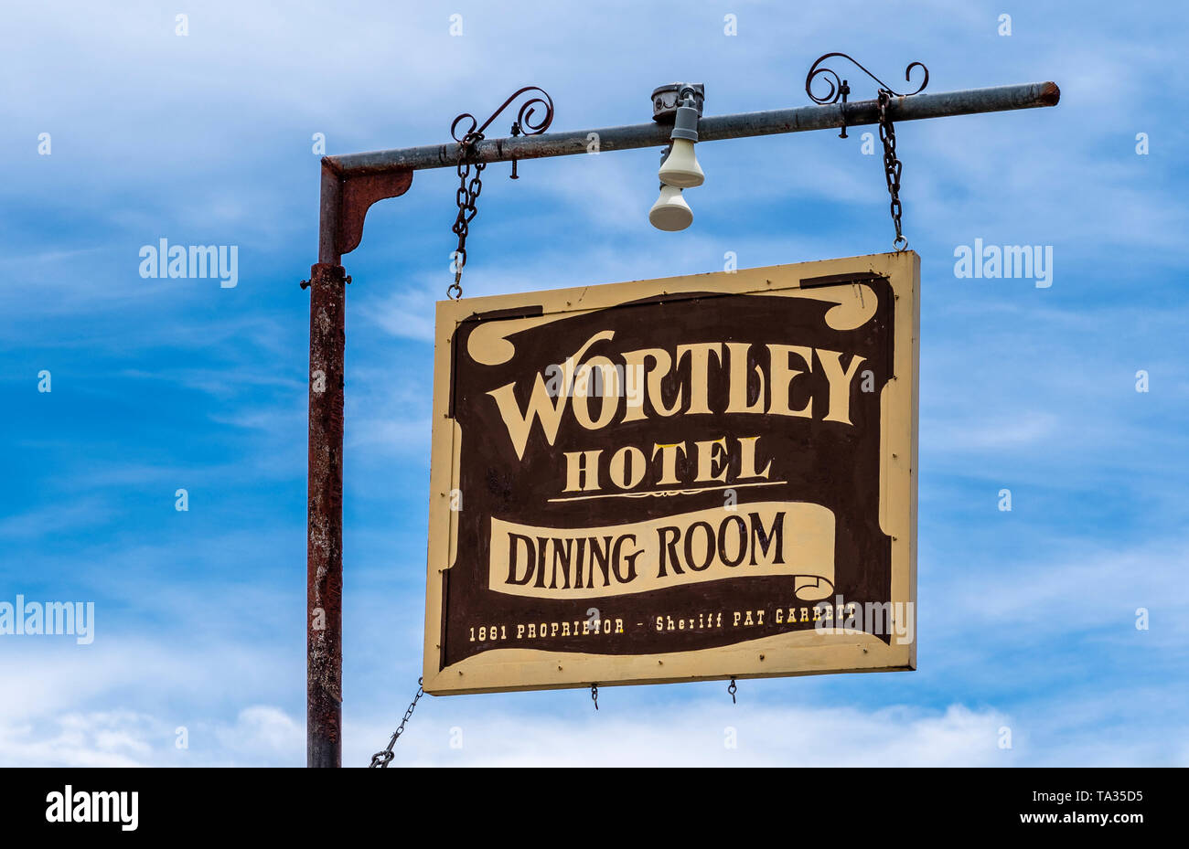 Wortley Hotel einmal von Sheriff Pat Garrett in Lincoln, Nebraska, USA Stockfoto