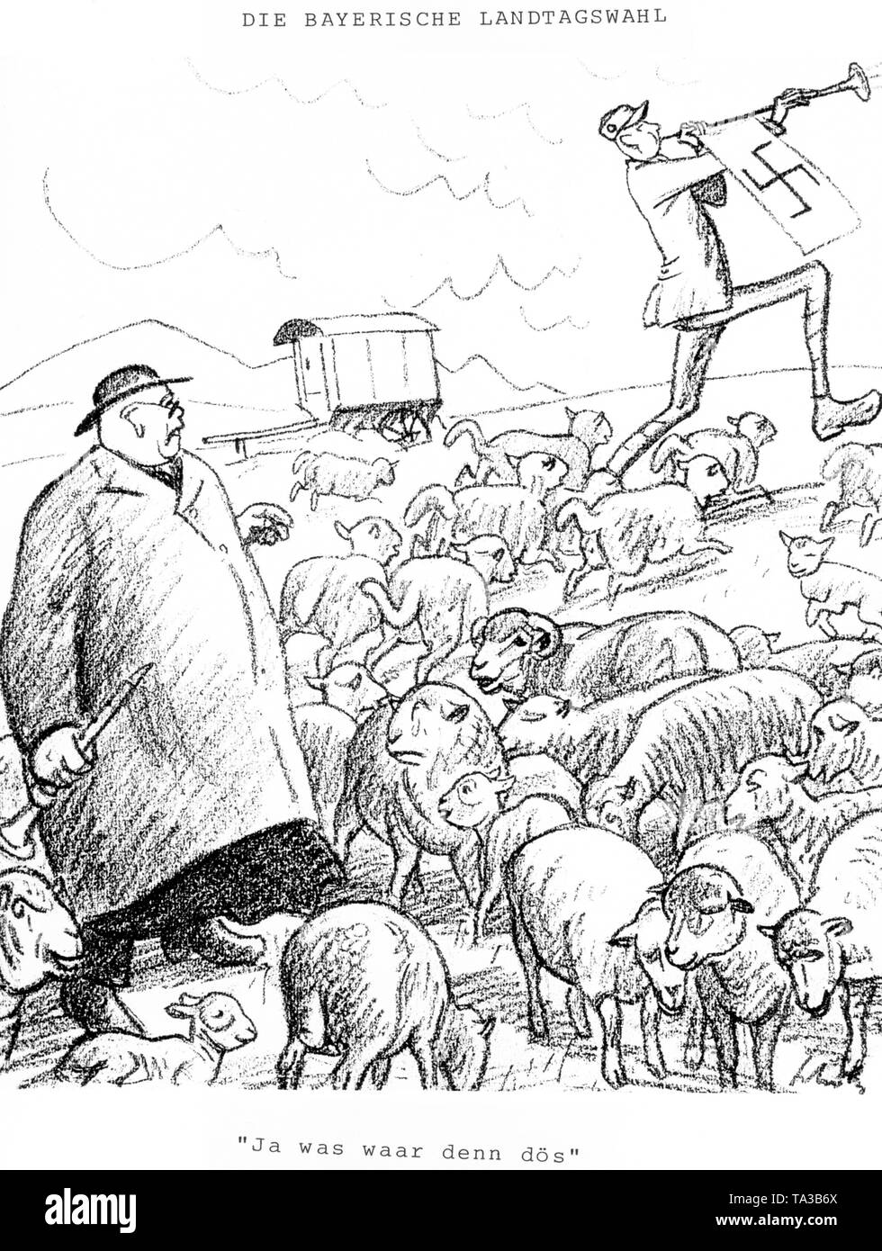 nationalsozialistisch-karikatur-fotos-und-bildmaterial-in-hoher
