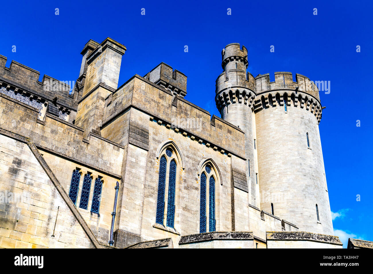 Arundel Castle, Arundel, Großbritannien Stockfoto