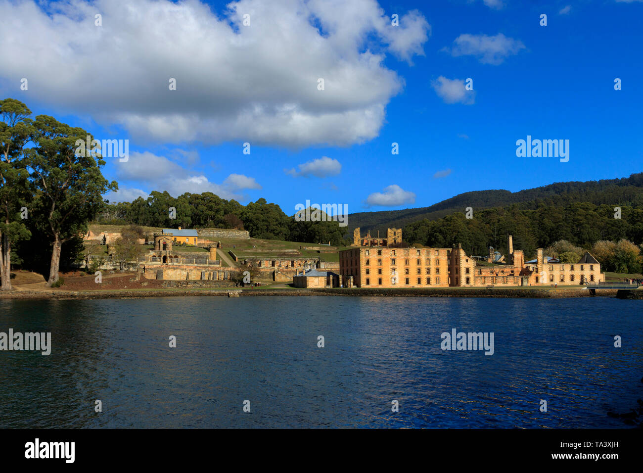 Weltkulturerbe Strafkolonie Port Arthur in Tasmanien überführen wurde im Jahre 1830 gegründet und ist das am besten erhaltene Website überführen in Australi Stockfoto