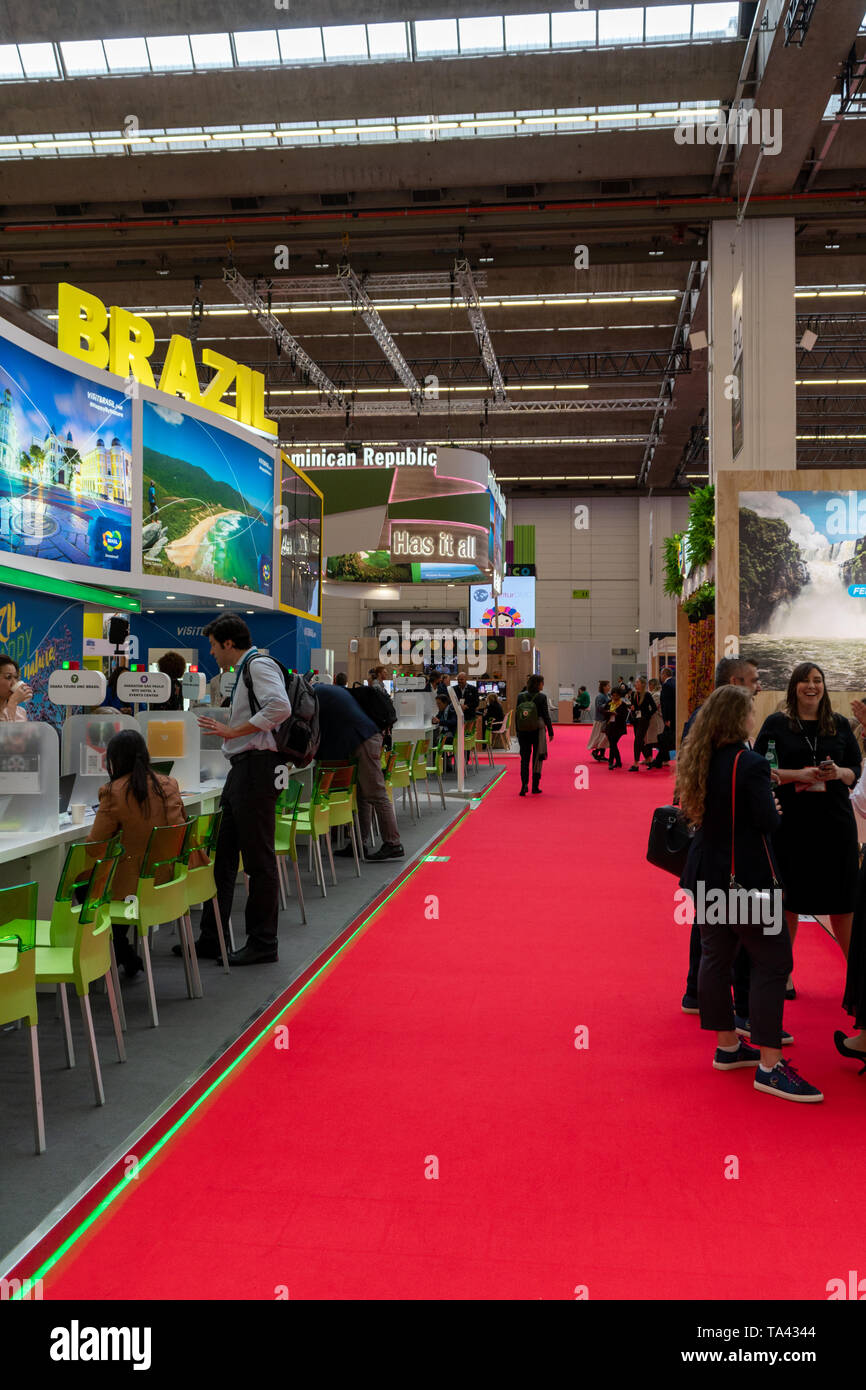 Travel Trade Show in Frankfurt am Main Stockfoto