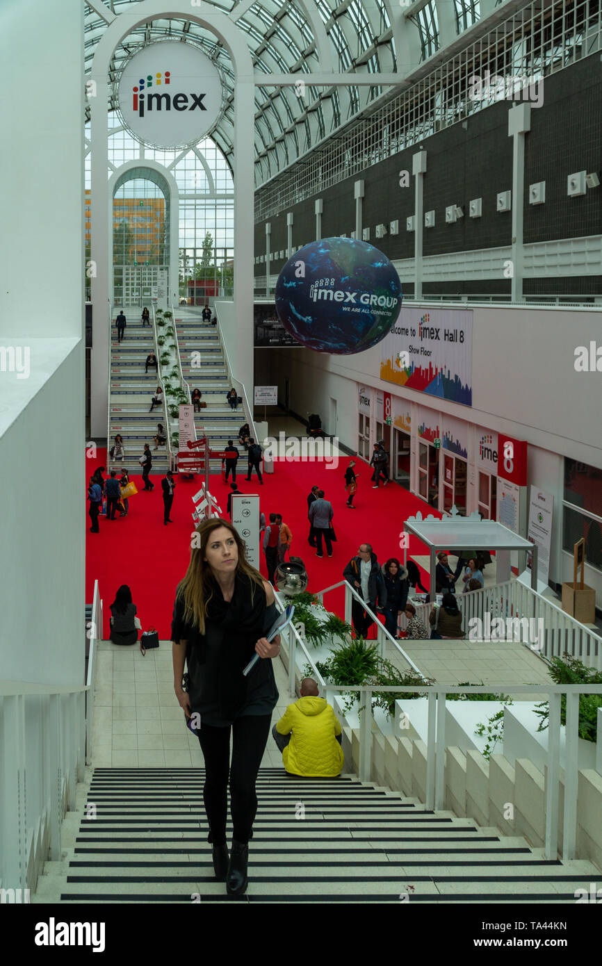 Travel Trade Show in Frankfurt am Main Stockfoto