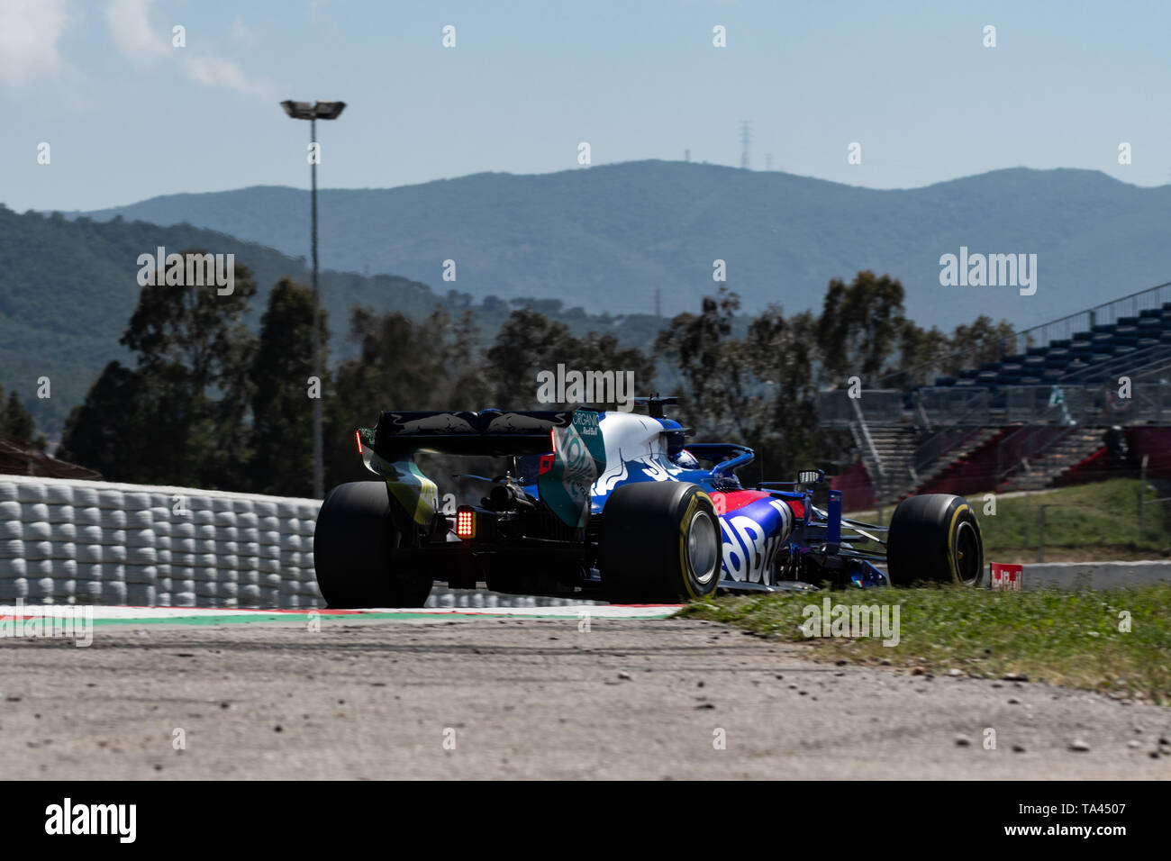 Barcelona, Spanien. Mai, 14., 2019. Daniil Kvyat von Russland mit 26 Scuderia Toro Rosso am Anschluss der F1 Test am Circuit de Catalunya. Stockfoto