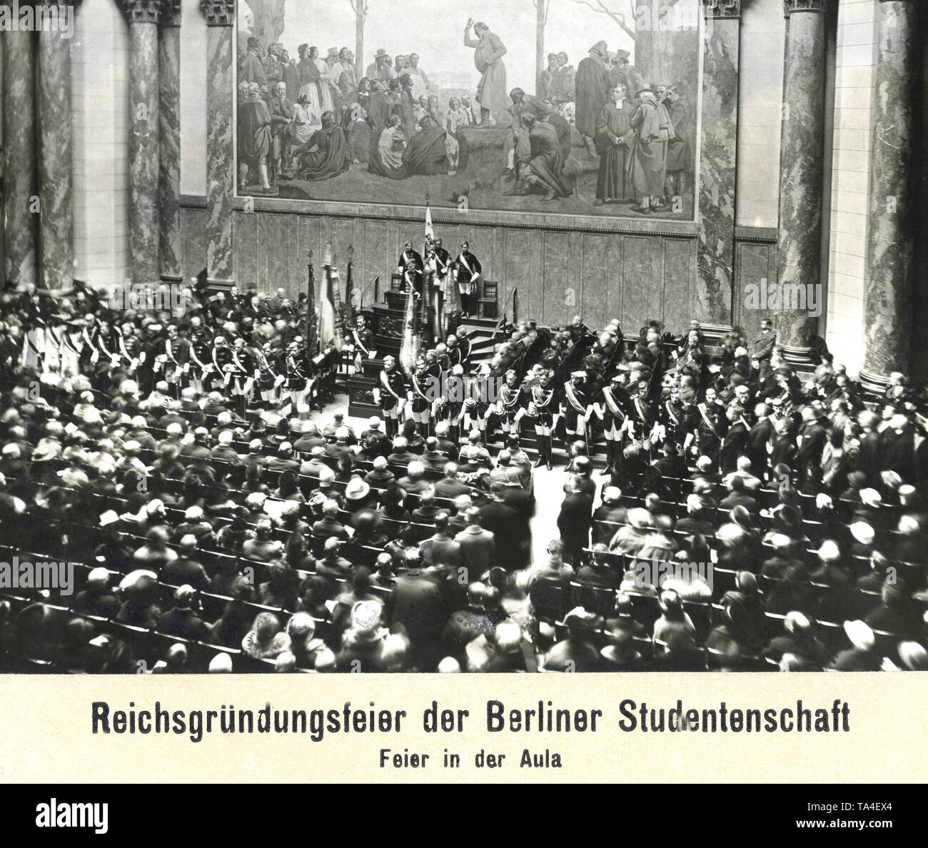 Der Verein deutscher Studenten in Berlin feierte die