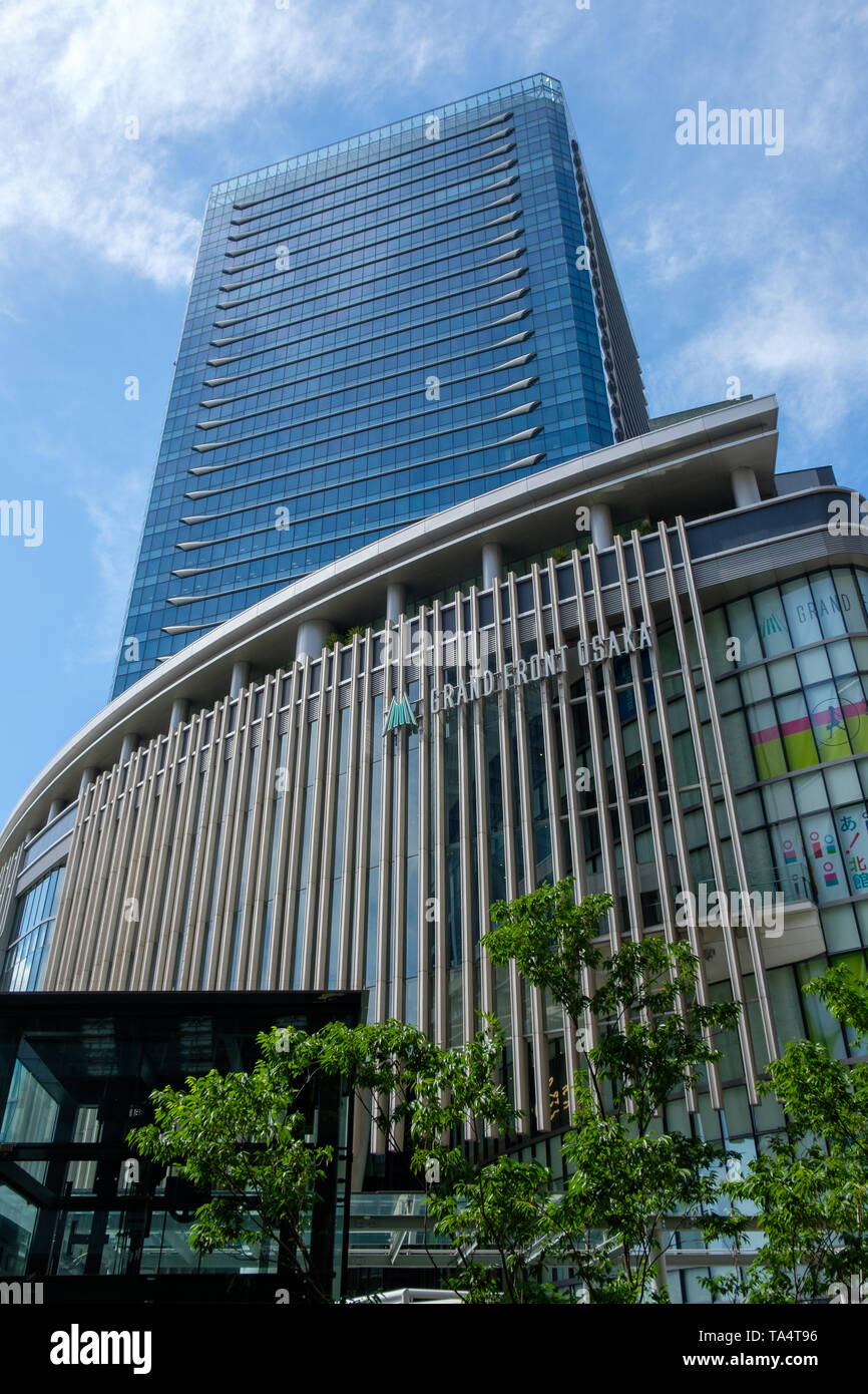 Die Grand vorne Osaka Gebäude k k Stockfoto