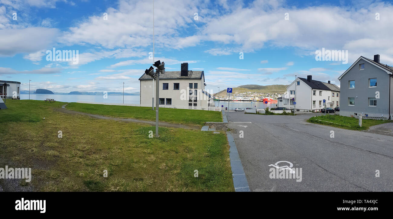 Norwegischen Hammerfest Stockfoto