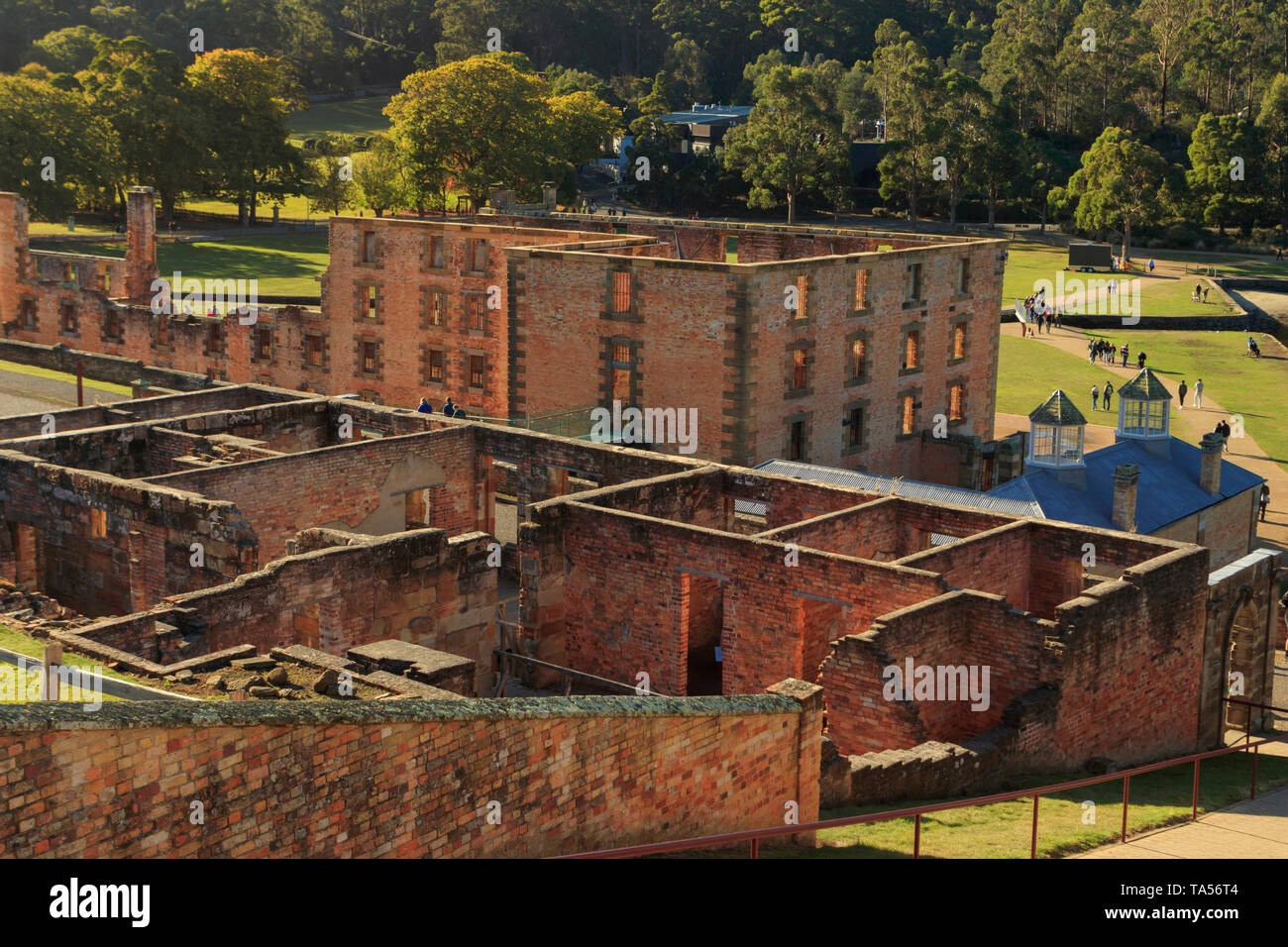 Weltkulturerbe Strafkolonie Port Arthur in Tasmanien überführen wurde im Jahre 1830 gegründet und ist das am besten erhaltene Website überführen in Australi Stockfoto