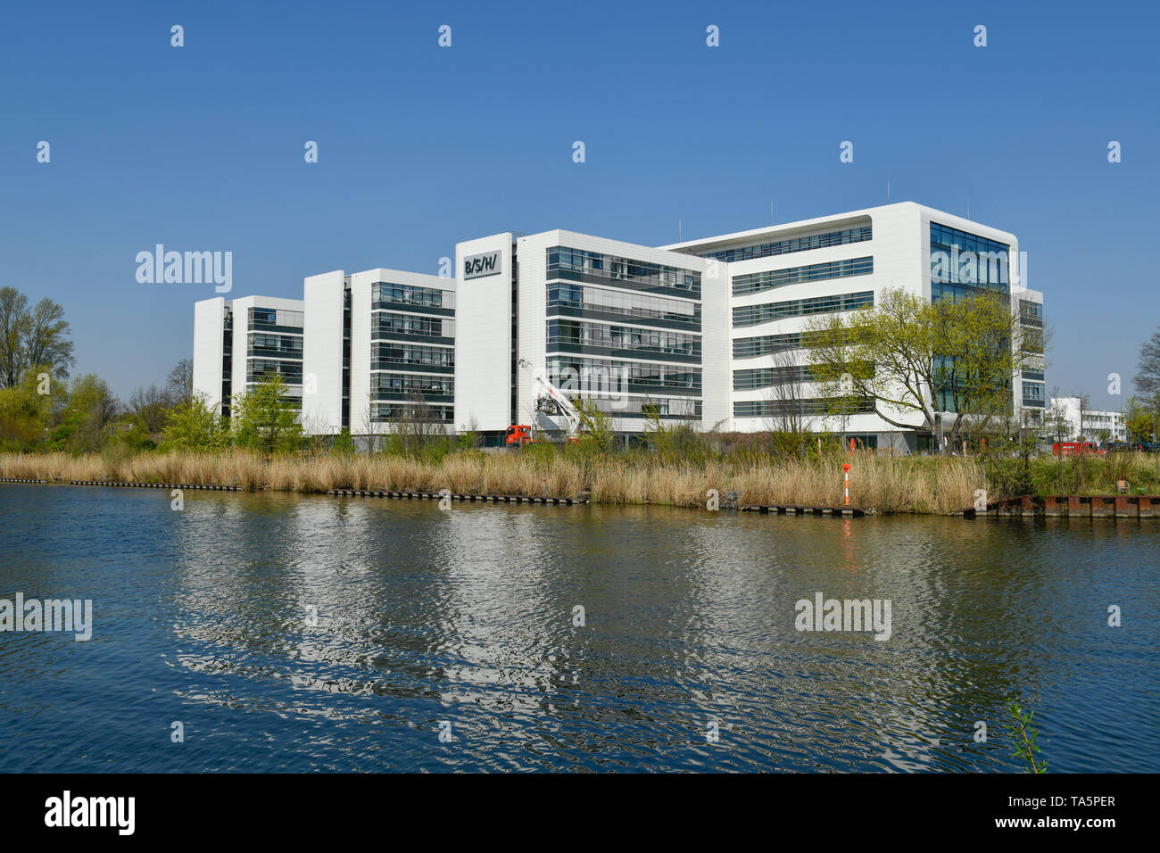 BSH, gute raven Dam, Siemensstadt, Spandau, Berlin, Deutschland, Wohlrabedamm, Deutschland Stockfoto