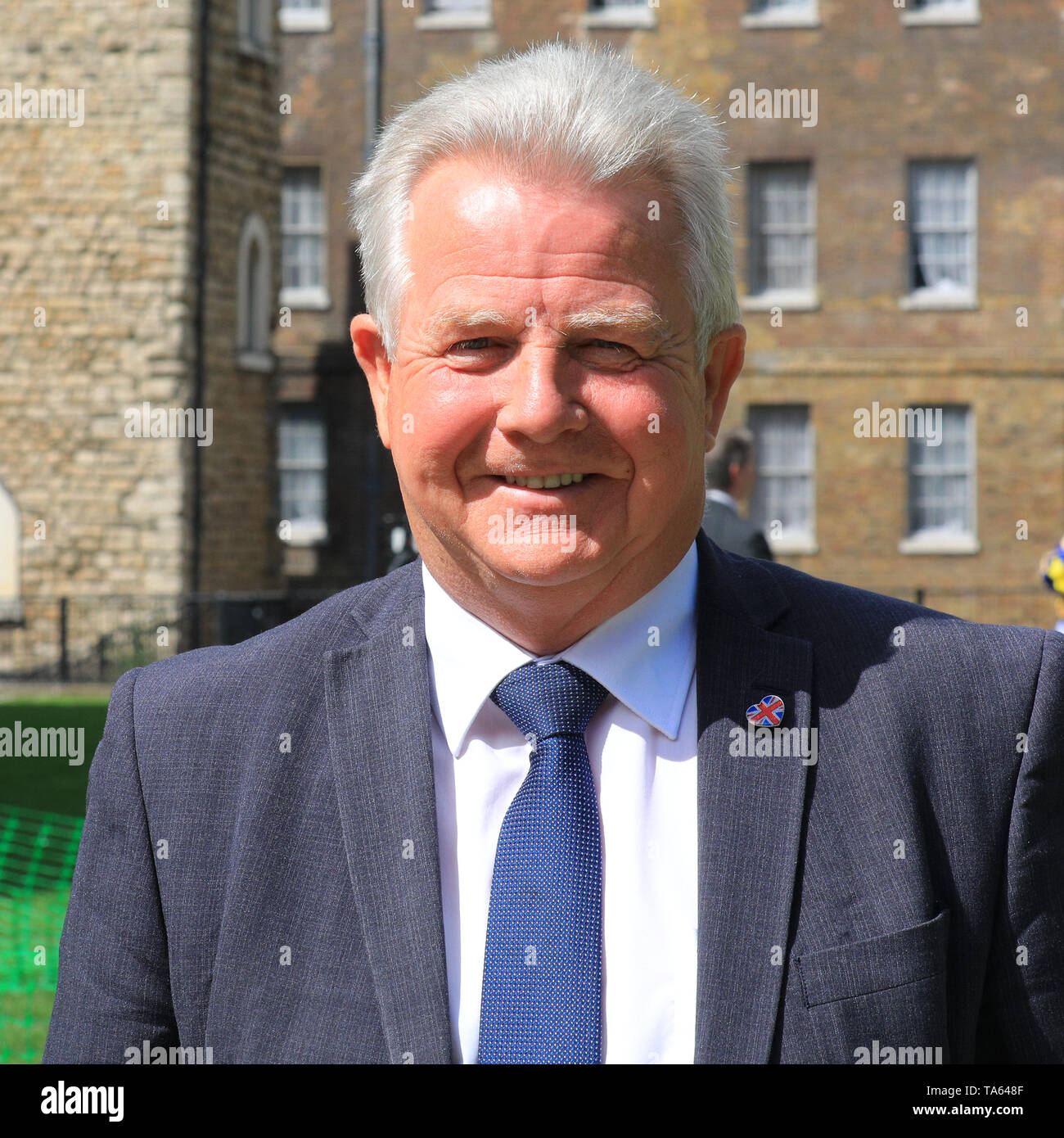 Westminster, London, Großbritannien. 22. Mai, 2019. Der Schottischen Konservativen Partei MP Bill Grant, MP für Carrick und Cumnock. Credit: Imageplotter/Alamy leben Nachrichten Stockfoto