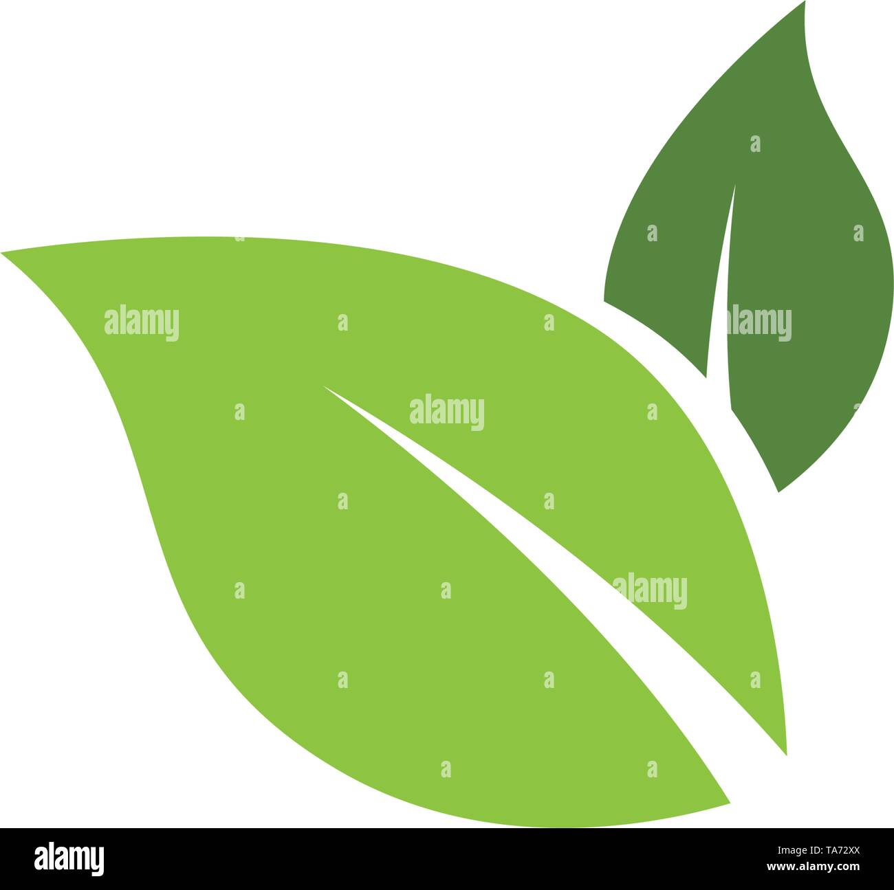 Eco Vector Illustration Design Template Stock Vektor