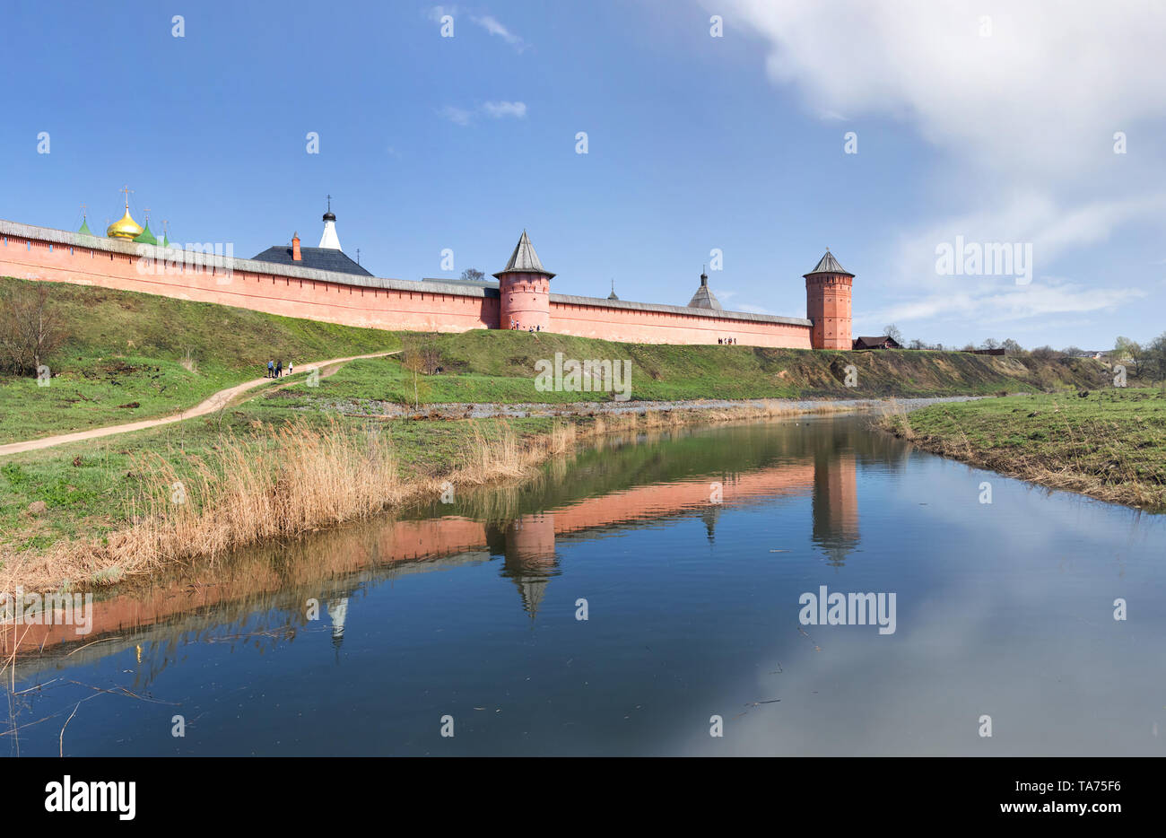 Das Kloster unseres Erlösers und St Euthymius. Suzdal, Wladimir, Russland. Stockfoto