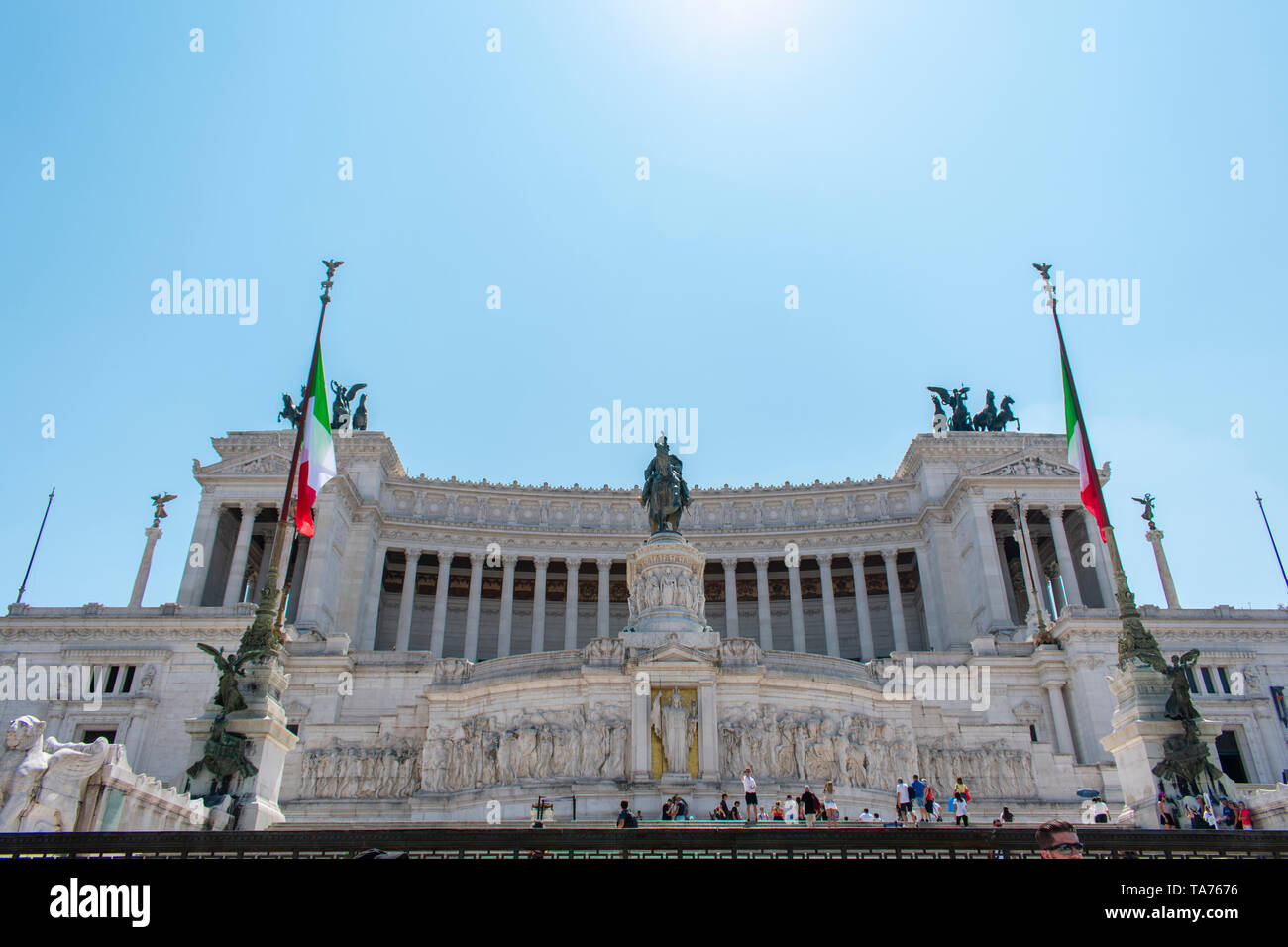 Italienische Architektur Stockfoto