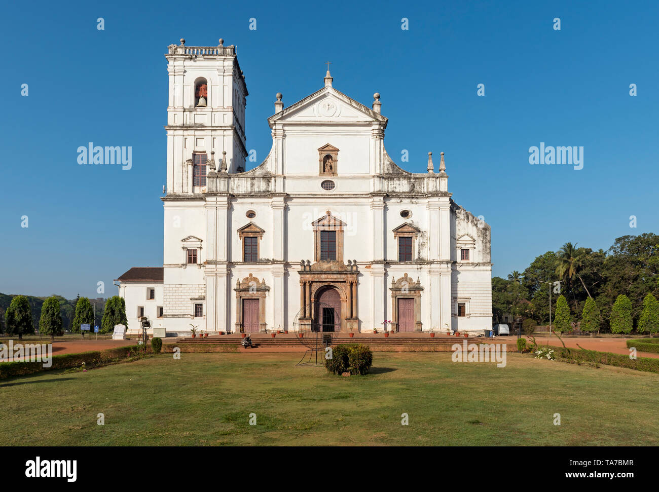 Se Kathedrale, Old Goa, India Stockfoto