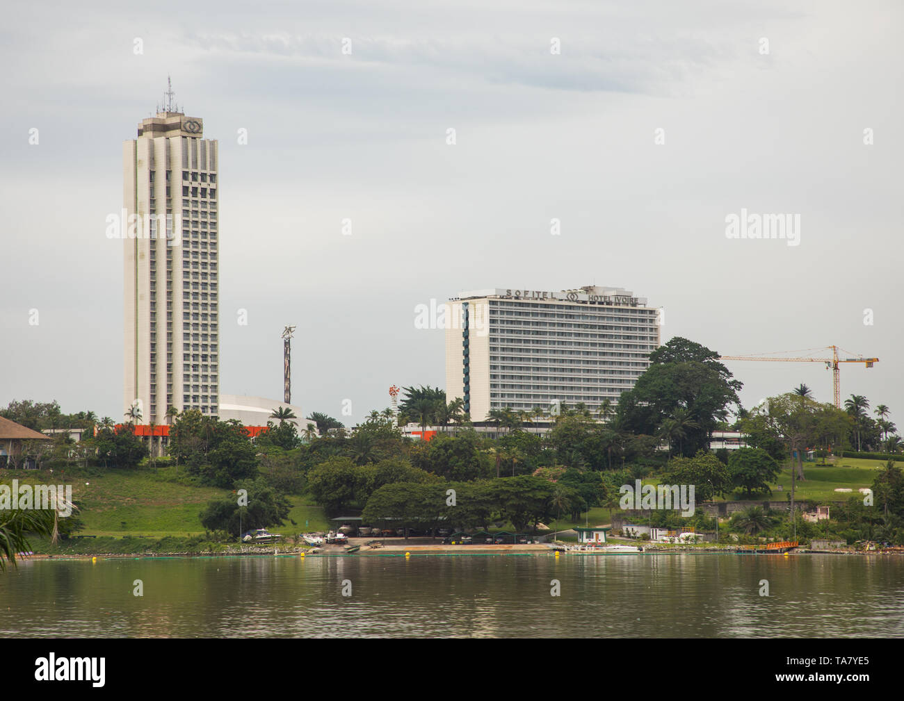 Luxus Hotel Ivoire Sofitel, Région de Lagunen, Abidjan, Elfenbeinküste Stockfoto
