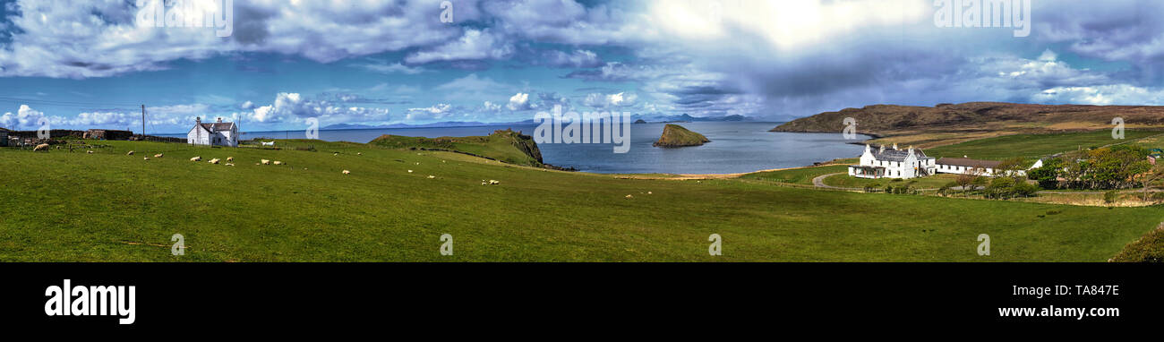 Isle of Skye, panorama Schottland 8. Mai - 19. Reise über Schottland Foto Samantha Zucchi Insidefoto Stockfoto