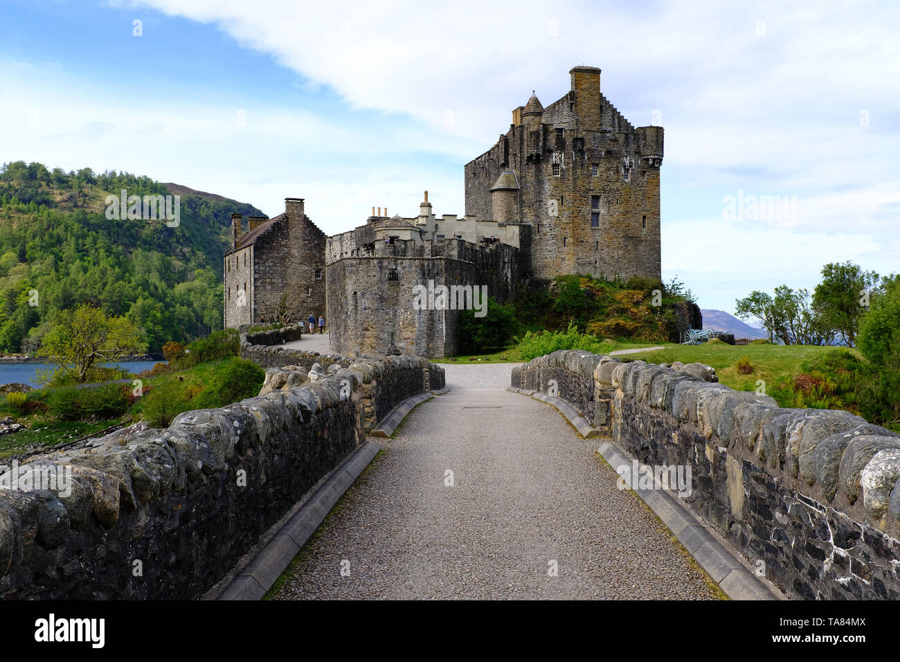 Eileen Donan Castle Schottland 8. Mai - 19. Reise über Schottland Foto Samantha Zucchi Insidefoto Stockfoto