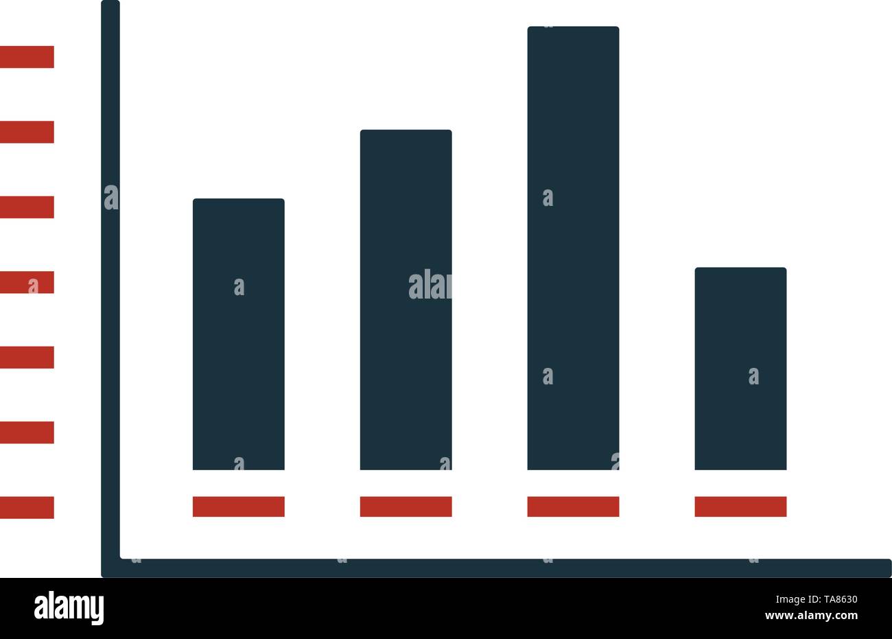 Schaltplan. Kreative Symbol in zwei Farben. Pixel Perfect Schaltplan für Web Design, Anwendungen, Software, drucken Stock Vektor